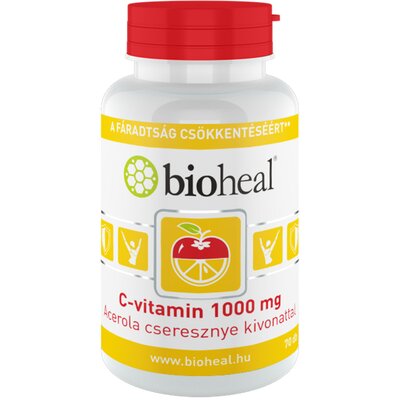 Bioheal c-vitamin 1000mg acerola kivonattal 70 db