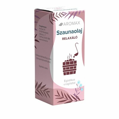 Aromax szaunaolaj relaxáló 10 ml