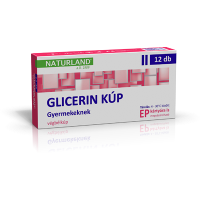 Naturland glicerin kúp gyerekeknek 1500mg 12 db