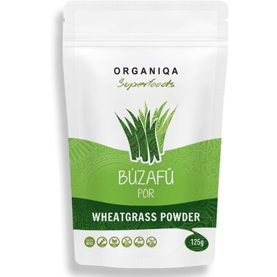 Organiqa bio búzafű por 125 g