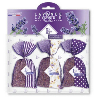 Provence-i levendulával töltött Bicolore Violet natur zsák szett 3x18g 1 db