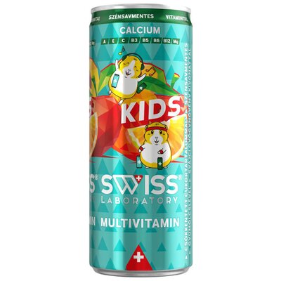 Swiss laboratory kids gyerek multivitamin ital 250 ml