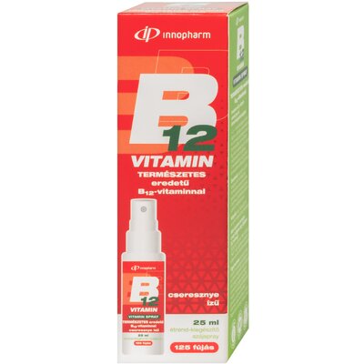 Innopharm b12-vitamin cseresznye ízű szájspray 25 ml