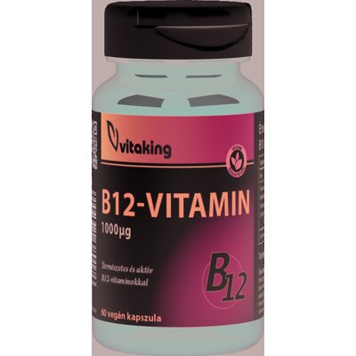 Vitaking b-12 vitamin 1000mcg kapszula 60 db