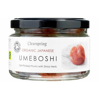 Clearspring bio umeboshi sós japán szilva 200 g