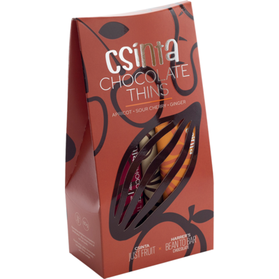 Csinta chocolate thins vegyes 10db-os 80 g