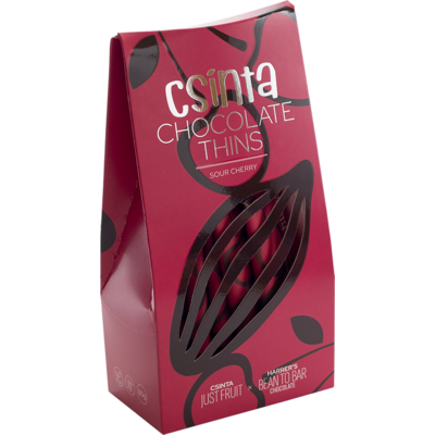 Csinta chocolate thins meggy 10db-os 80 g