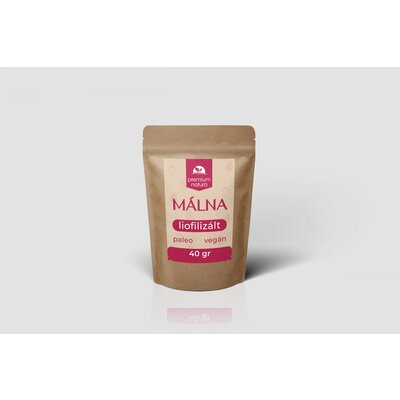 Premium Natura liofilizált málna 40 g