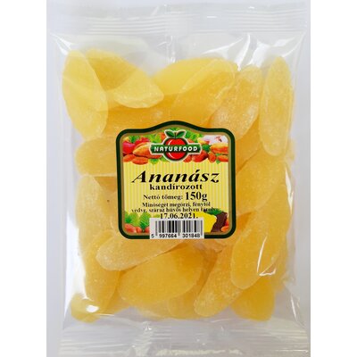 Naturfood kandírozott ananász 150 g