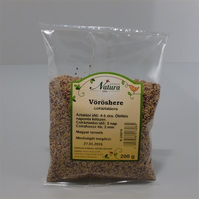 Natura csíráztatásra vöröshere 200 g