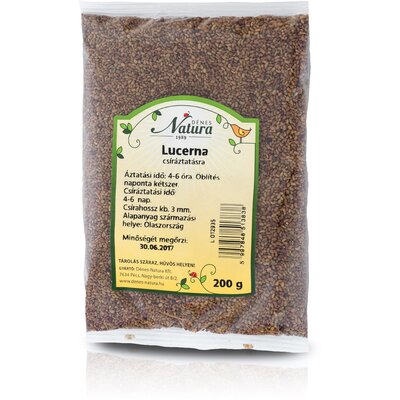 Natura csíráztatásra lucerna 200 g