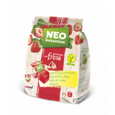 Neo Botanica zselécukorka gluténmentes eper pürével 80 g