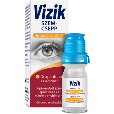 Vizik szemcsepp irritációt enyhítő 10 ml