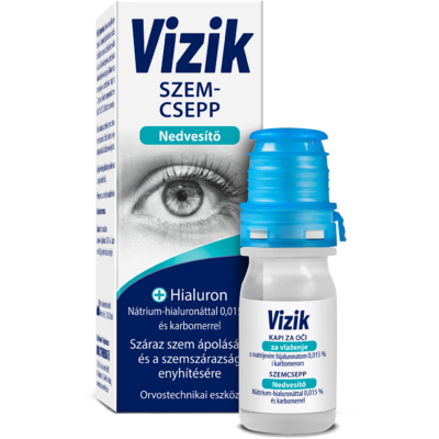 Vizik szemcsepp nedvesítő 10 ml