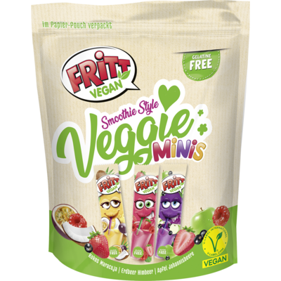 Fritt veggie smoothie style olvadós rágó mix 135 g