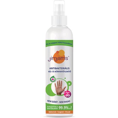 Jimjams antibakteriális kéz-és bőrfertőtlenítő spray 250 ml