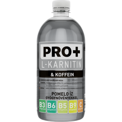 Powerfruit pro+ l-karnitin és koffein pomelo ízű üdítőital 750 ml