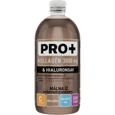 Powerfruit pro+ collagen és hialuronsav málna ízű üdítőital 750 ml