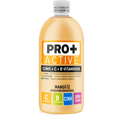 Powerfruit pro+ active mangó ízű üdítőital 750 ml