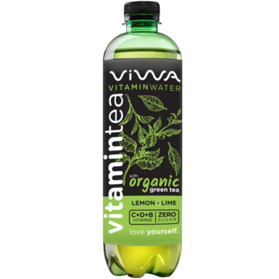 Viwa vitamintea green tea lemon 600 ml