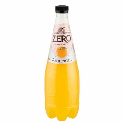 San Benedetto zero arancia narancs ízű szén-dioxiddal dúsított üdítőital 750 ml