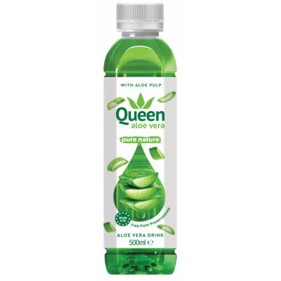 Queen aloe vera üdítőital klasszikus 500 ml