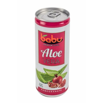 Babu aloe vera üdítőital gránátalma 240 ml