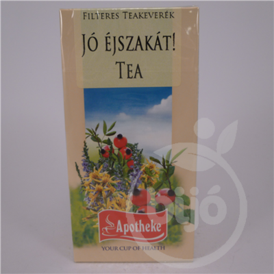 Apotheke jó éjszakát tea 20x1,5 g 30 g