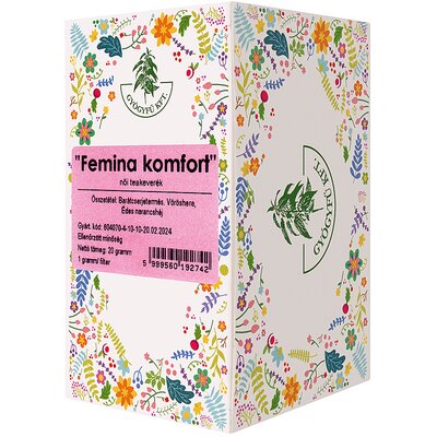 Gyógyfű femina komfort teakeverék 20x1g 20 g