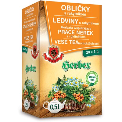 Herbex vese tea homoktövissel 20x3g 60 g