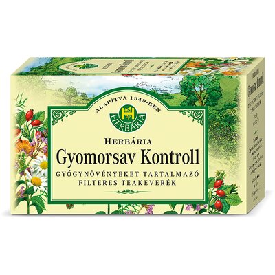 Herbária gyomorsav kontroll tea 20x1,2g 24 g