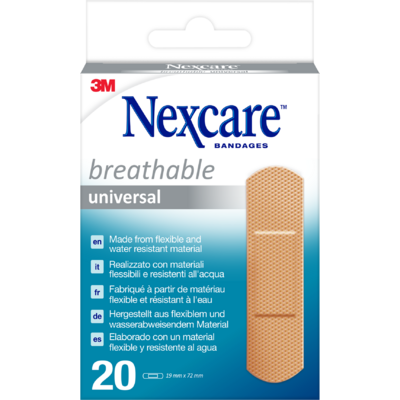 Nexcare sebtapasz universal vegyes kiszerelésben 20 db