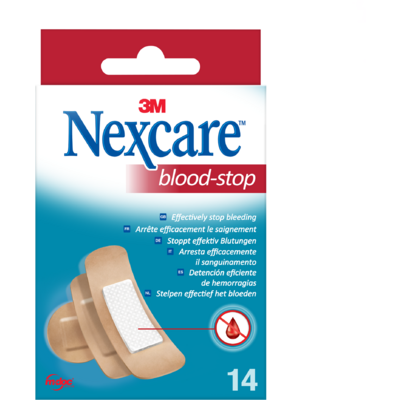 Nexcare sebtapasz blood-stop vérzéscsillapító vegyes 14 db