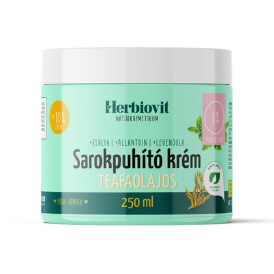 Herbiovit teafaolajos sarokpuhító krém 250 ml