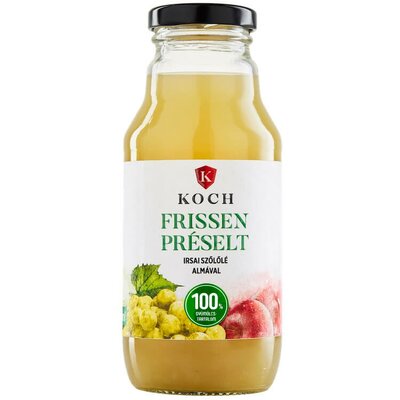 Koch frissen préselt irsai szőlőlé almával 330 ml