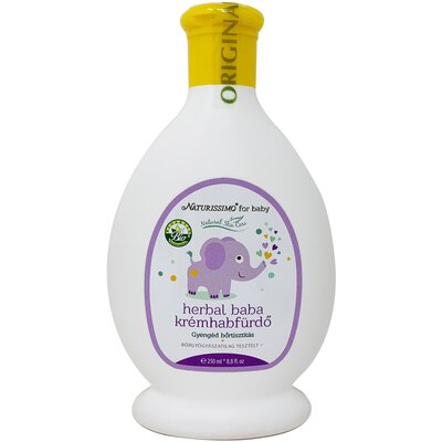 Naturissimo herbal baba krémhabfürdő 250 ml