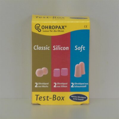 Ohropax test-box 3 féle füldugó 1 db