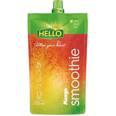 Hello smoothie mangó gyümölcsturmix 200 ml