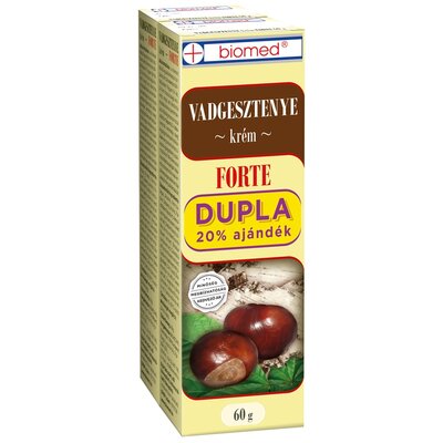 Biomed vadgesztenye krém forte dupla 120 g