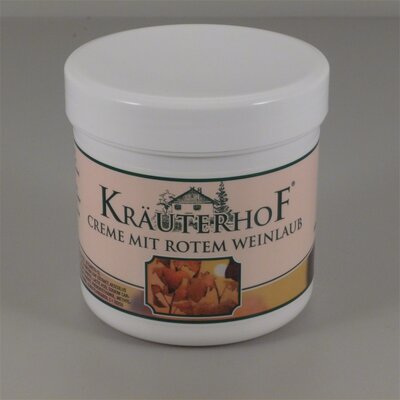 Krauterhof piros szőlőlevél krém 250 ml