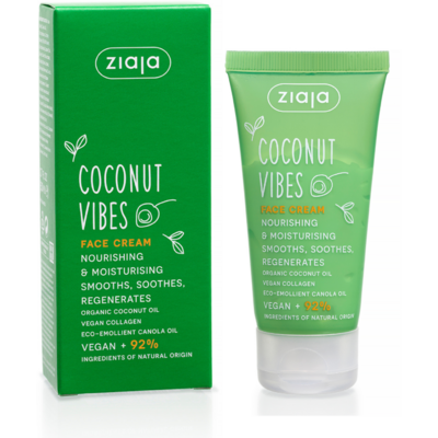 Ziaja coconut vibes arckrém 50 ml