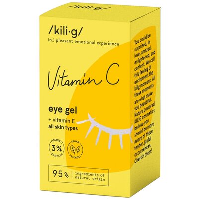 Kili.g szemkörnyékápoló gél c-vitaminnal 15 ml