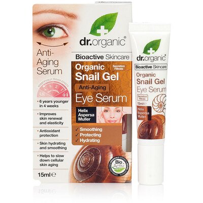 Dr.organic bioaktív csigagél szemkörnyékápoló 15 ml