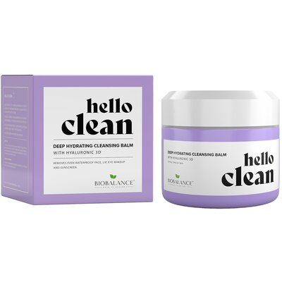 Biobalance hello clean 3in1 mélyhidratáló arctisztító balzsam 100 ml