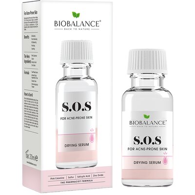 Biobalance szérum s.o.s szárító aknéra hajlamos bőrre 20 ml