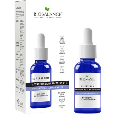 Biobalance szuperszérum arcra éjszakai szemkörnyékápoló 20 ml