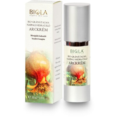 Biola bio gránátalma nappali hidratáló arckrém 30 ml