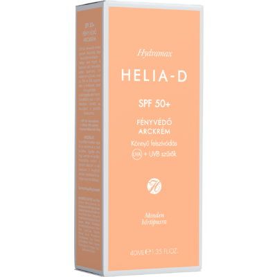 Helia-D hydramax spf50+fényvédő arckrém 40 ml