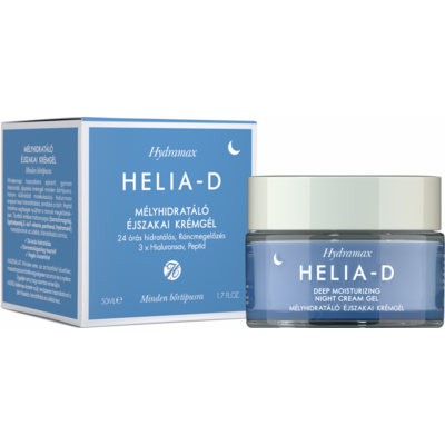 Helia-D hydramax mélyhidratáló krémgél éjszakai 50 ml