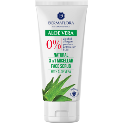 Dermaflora 0% micellás arcradír aloe vera 100 ml